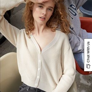 Brandy Melville John Galt Button Front Cardigan